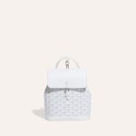 Goyard Alpin Mini Backpack White - Image 2